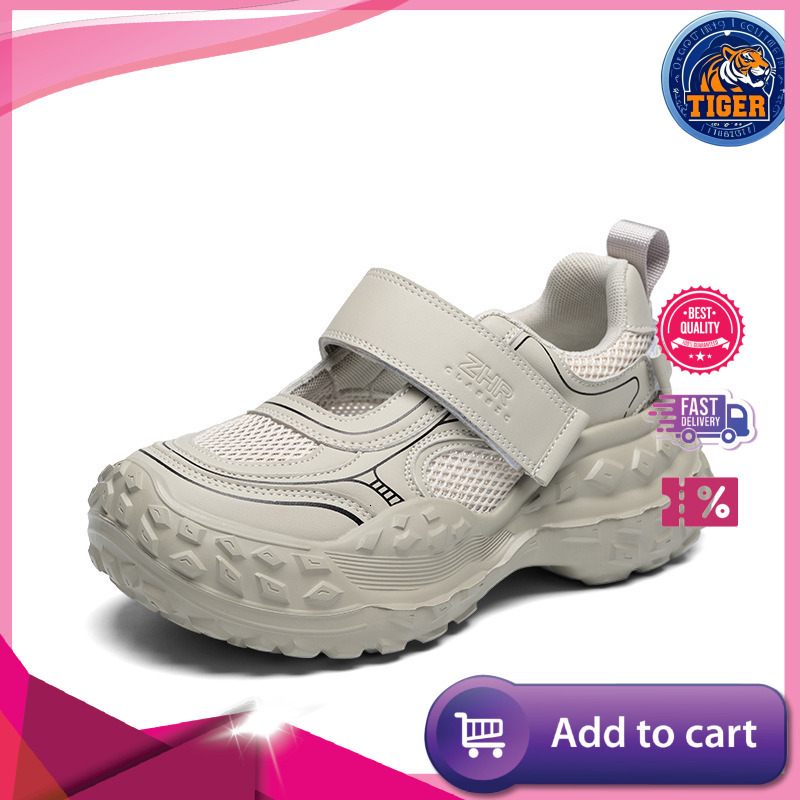 Ddmytiger Summer Daddy Shoes New Mesh Surface Breathable Thick Sole Small Man High Sports Leisure Beach For Women Outdoor Shoes