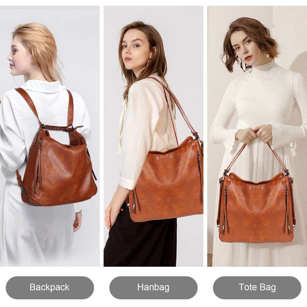 2025 New Fashionable Women's Large Capacity Commuter Handbag Single Shoulder Crossbody Tote Mother Bag