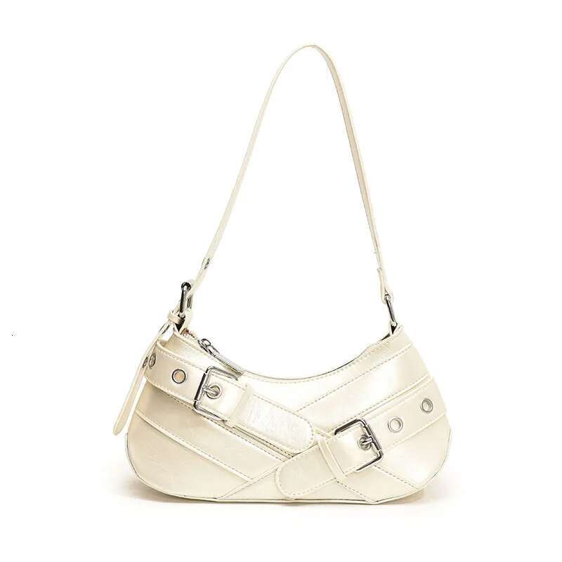 Women PU Vintage Top Handle Adjustable Strap Y2k Retro Hot Girl Fashion Shoulder Bag Punk Style Handbag