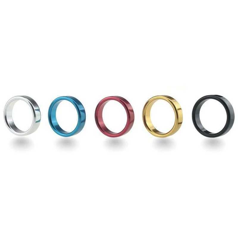 WAKEWAY 40MM 45MM 50MM Stainless Steel Metal Mens Fashion Ring Penis Delayed Ejaculation Ring W250512
