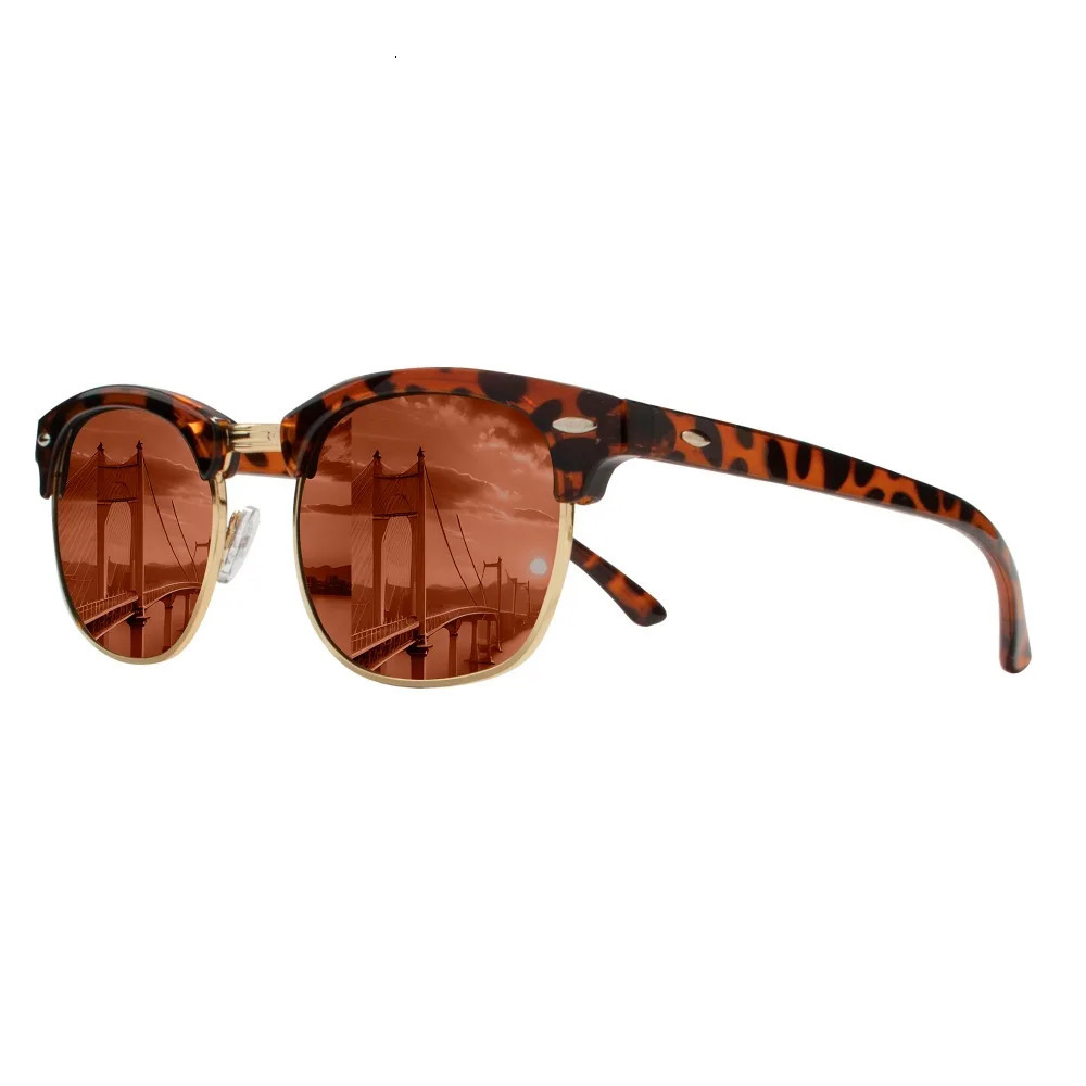 5PCS Classic Polarized Sunglasses Men Women Retro High Quality Sun Glasses Rivet Female Male Fashion Mirror Sunglass 250509