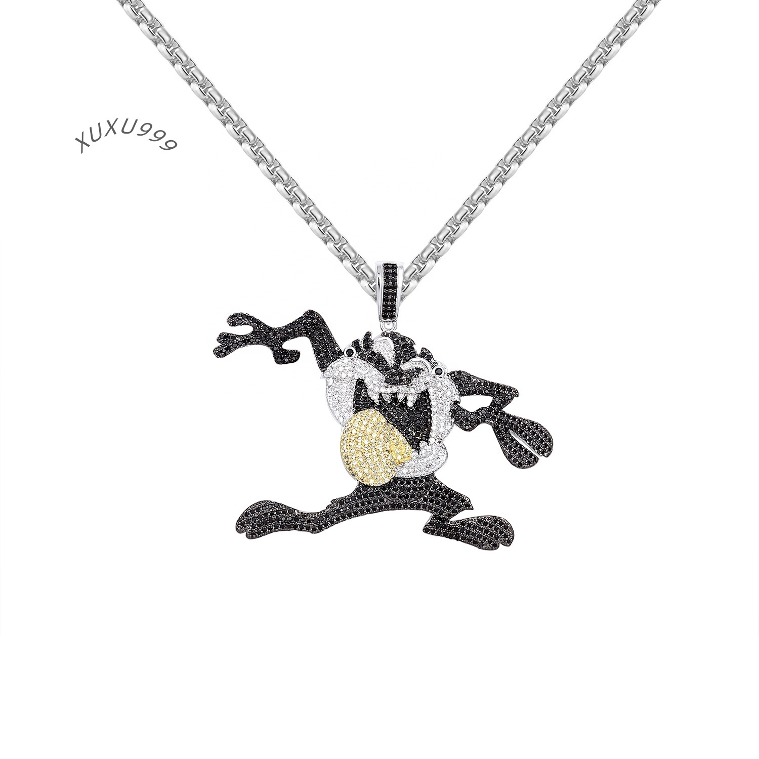 Wholesale High Quality Hip Hop Icedout Ghost Character Pendant