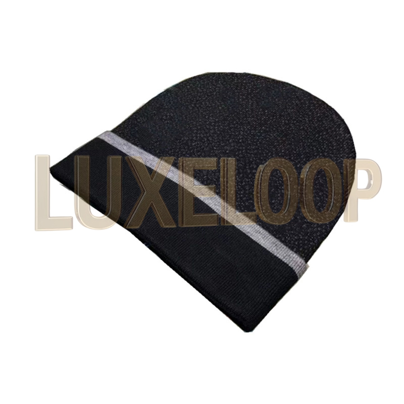 Designer classics letter full printed wool cap children's autumn and winter foreign style cold beanies warm knitted cap men's luxury brand caps