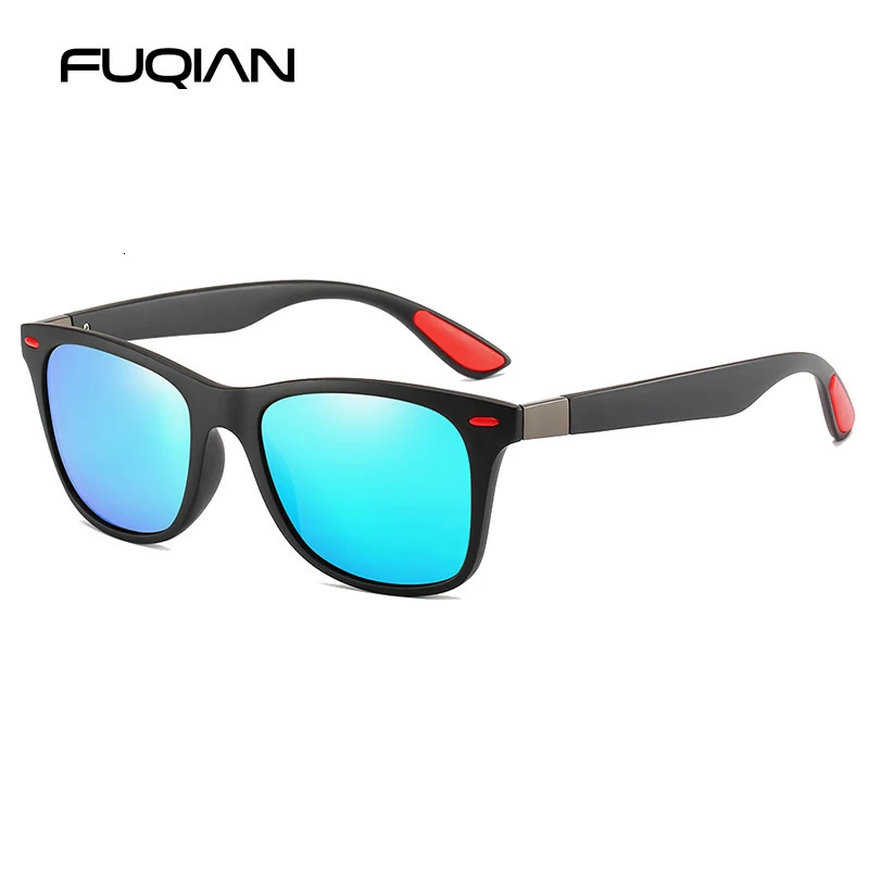 Polarized Sunglasses Men Women Classic Square Plastic Driving Sun Glasses Male Fashion Black Travelling Shades UV400 250512