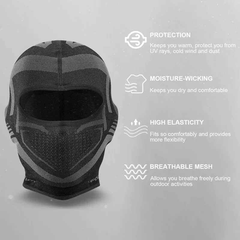 Biking Cycling Cap Summer Cool Sports Balaclava Sun UV Protection Bike Motorcycle Full Face Cover Headwear Men Fishing HatsW250512