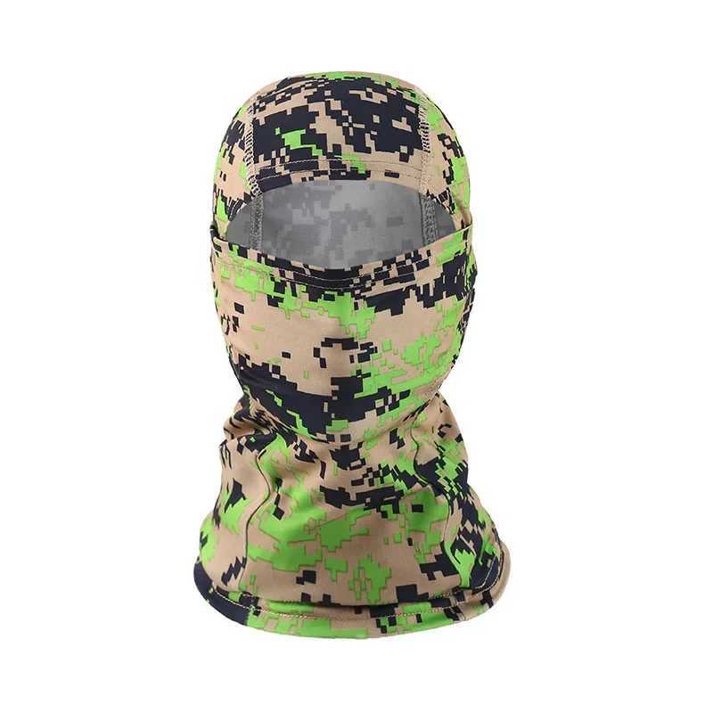 Camouflage Balaclava Full Face Mask Ski Bike Cycling Hunting Head Cover Scarf Blaclava Cap Bandanas MenW250512