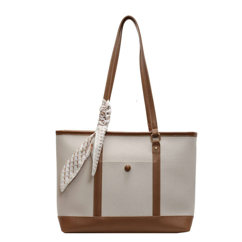Large capacity women's 2025 new niche fashion trend casual tote versatile shoulder bag handbag