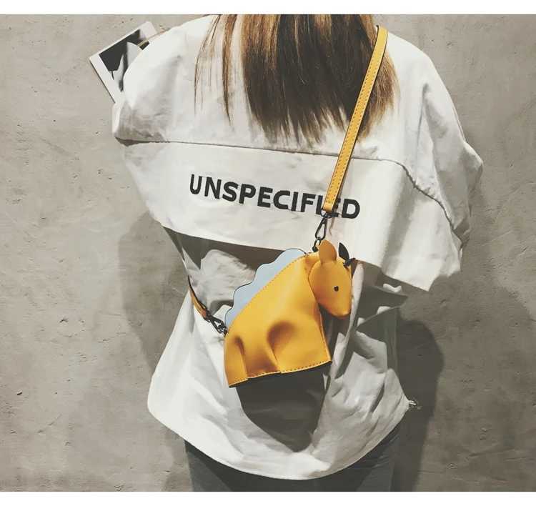 Fun Unicorn Dinosaur Design s Shoulder Bag Fashion Purses and Handbags Animal Style Crossbody Bag for Women Cute Clutch Bag Z250512