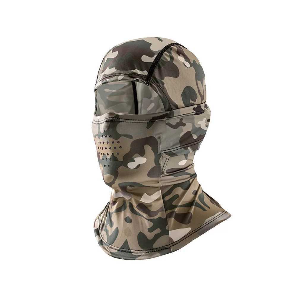 Summer Tactical Balaclava Camouflage Headgear Men Outdoor Fishing Motorcycle Ice Silk Breathable Sunscreen Riding Mask ElasticW250512