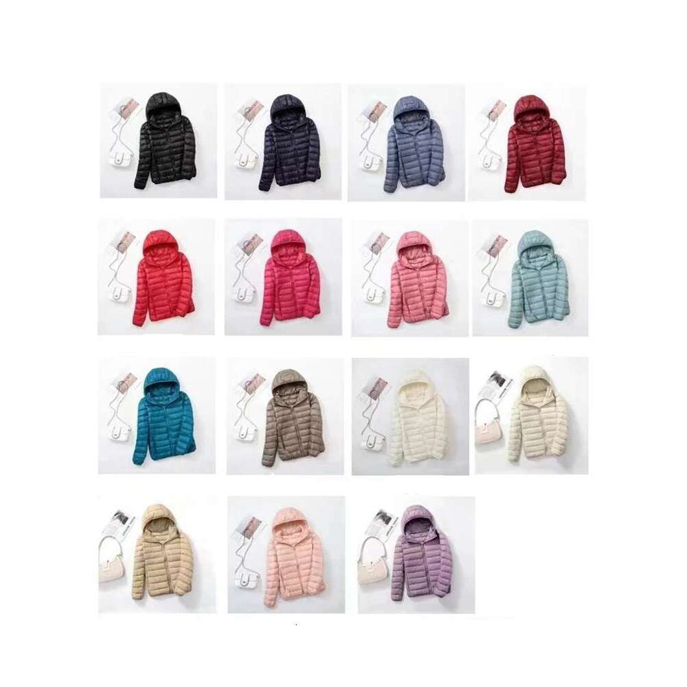 Newbang 7Xl Hooded Ultra Light Down Jacket Women Plus Feather Winter Thin Warm Windbreaker Coats Designer