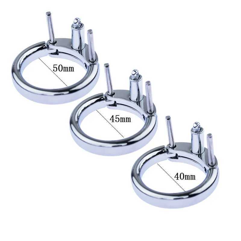 Cock Cage Ring Part Penis Lock Ring Male Chastity Device Part Ring CB6000 3 sizes for choice Drop Shipping W250512