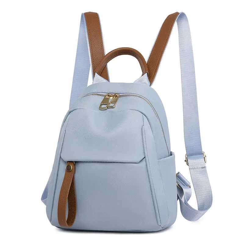 New Fashion Womens Casual Lightweight Small Student School Bag Backpack with Large Capacity and Feel for Women Z250512-1