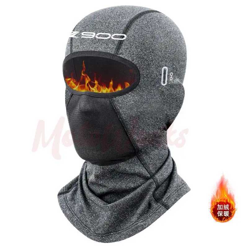 for kawasaki Z900 Winter Fleece Full Face Cover Balaclava Hat CS Winter Ski Cycling Hat Scarf Hood Outdoor Sports Warm Face MaskW250512