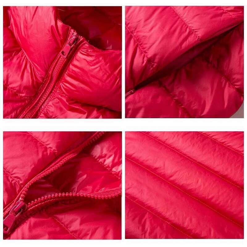 Newbang 7Xl Size Hooded Ultra Light Down Jacket Women Plus Feather Winter Thin Warm Windbreaker Coats Designer