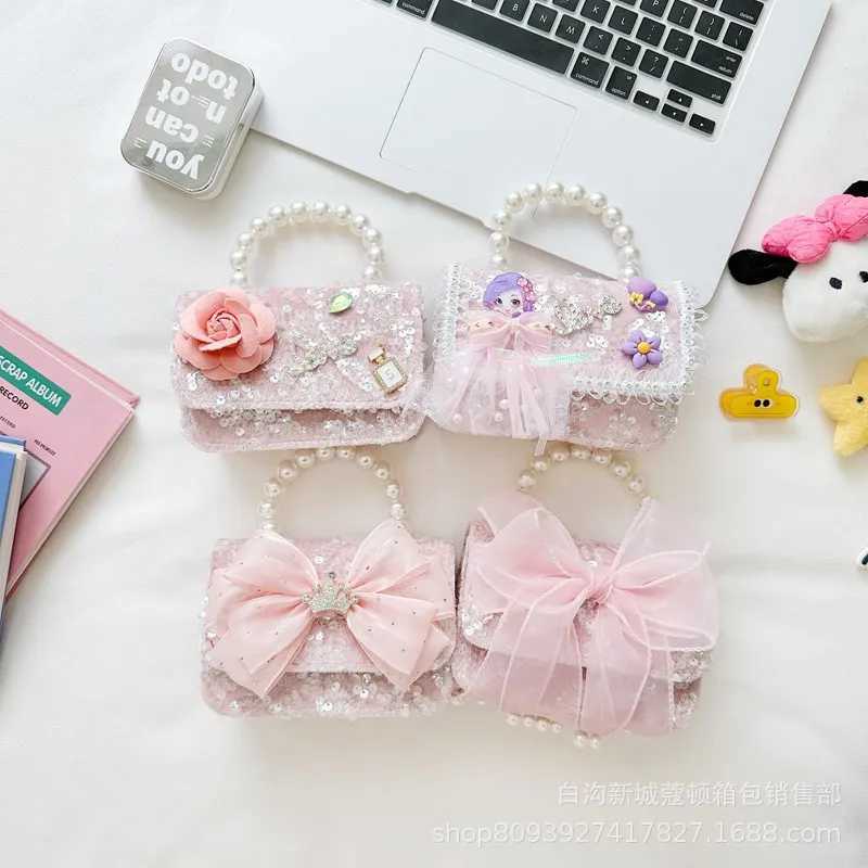 Accessory bag fashionable crossbody bag s pearl handbag princess handbag small fragrance style coin purse Z250512