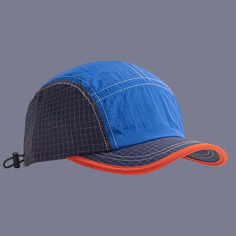 A MenS Short-Brim Cap Summer Style Breathable And Quick-Drying Baseball Hat Lightweight Soft-Top Duckbill Cap for Women 250512