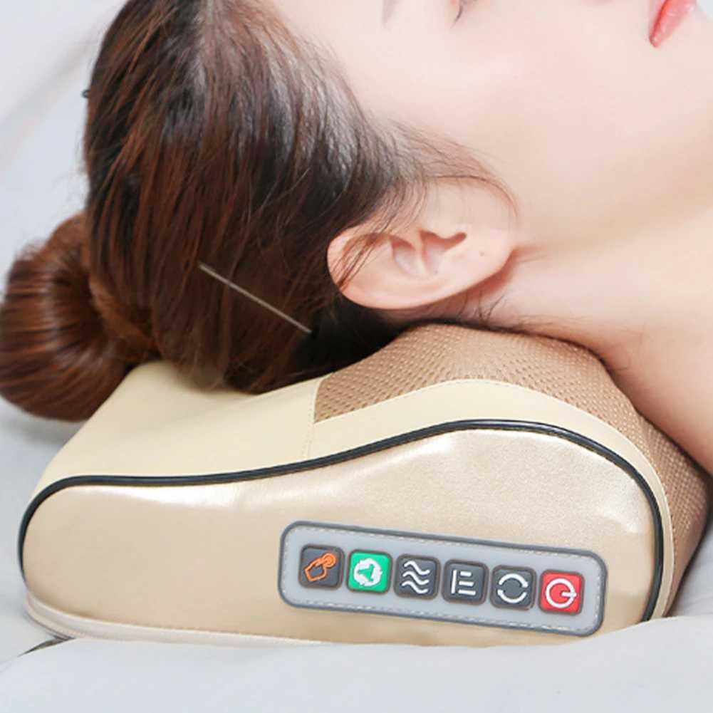 Electric Neck Massager Pillow Multifunctional Neck Relaxation Pillow Device Neck Health Massager Relaxation Pillow MassagerW250512