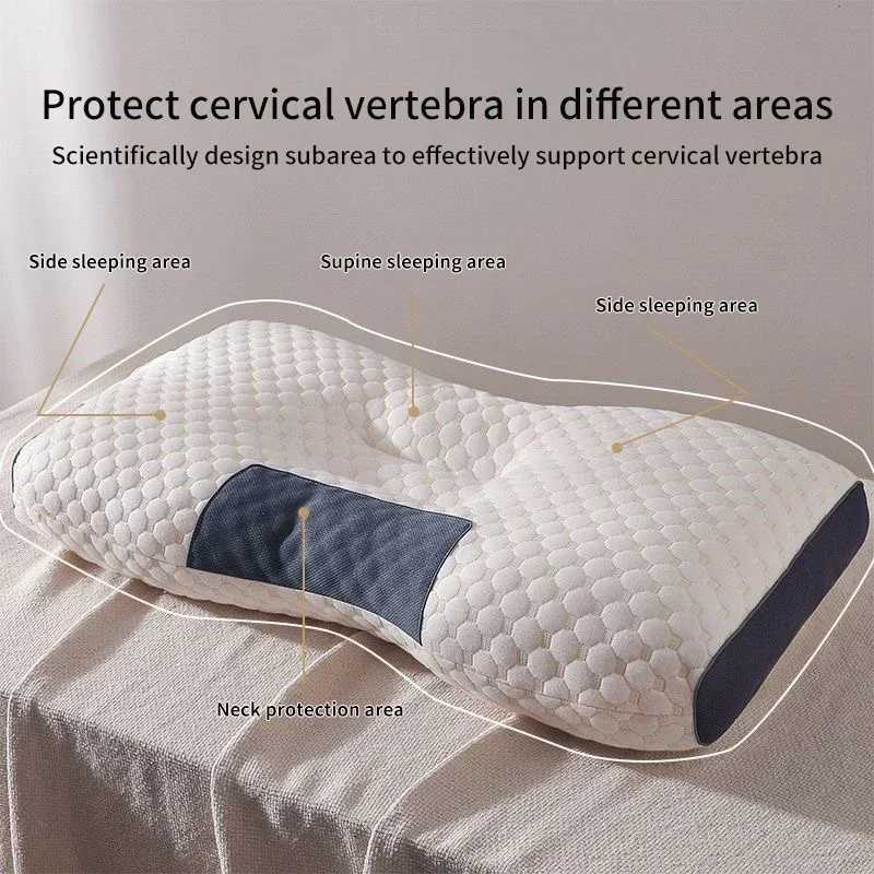 Cervical Orthopedic Neck Pillow Help Sleep And Protect The Neck Pillow Household Soybean Fiber SPA Massage Pillow For SleepingW250512