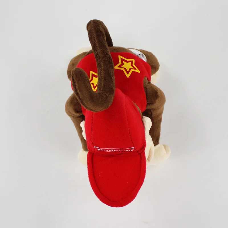 1pc 25cm Monkey Donkey Kings Kong Diddy Plush Toy Soft Stuffed Plush Doll Toys Super Mari Little King Kong Orangutan Plush Dolls z250512PSRM