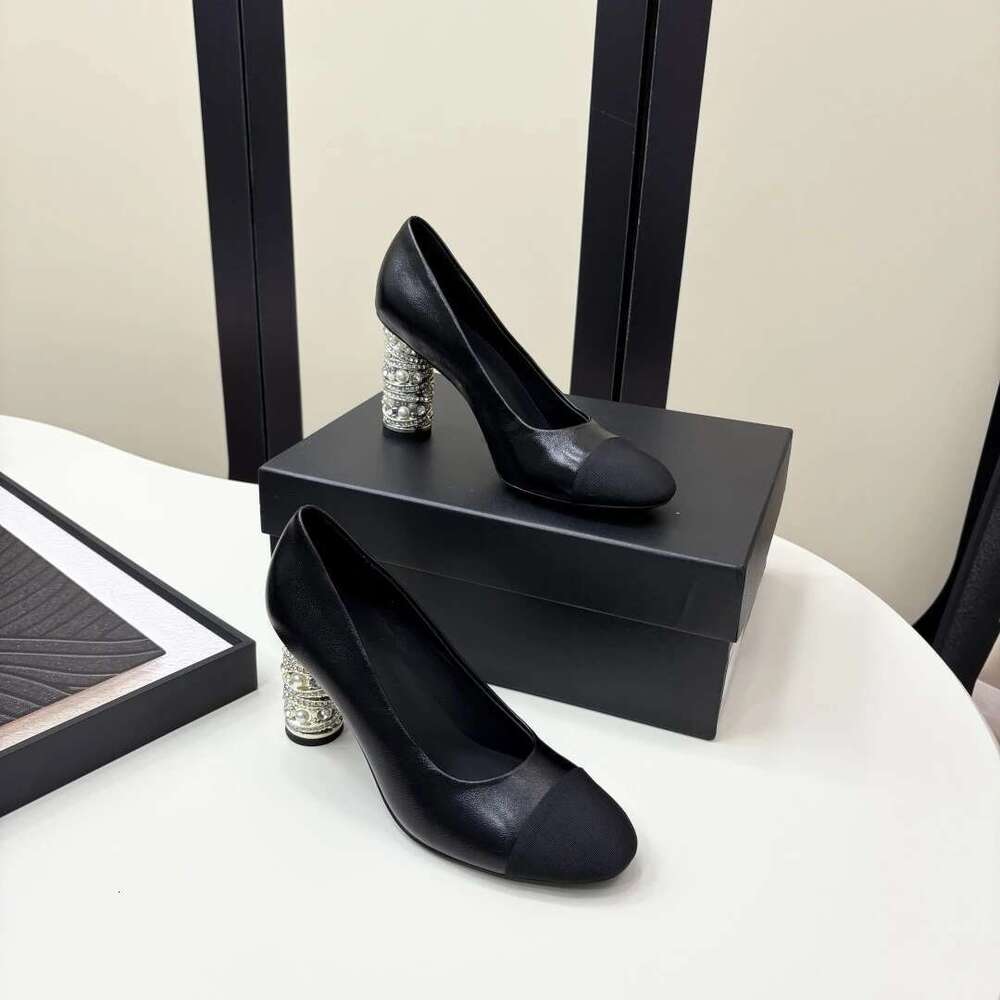 Women Size35-41 Genuine Leather Crystal Pumps Super High Heels Natural Cow Suede Party Designer Shoes Zapatillas De Mujer