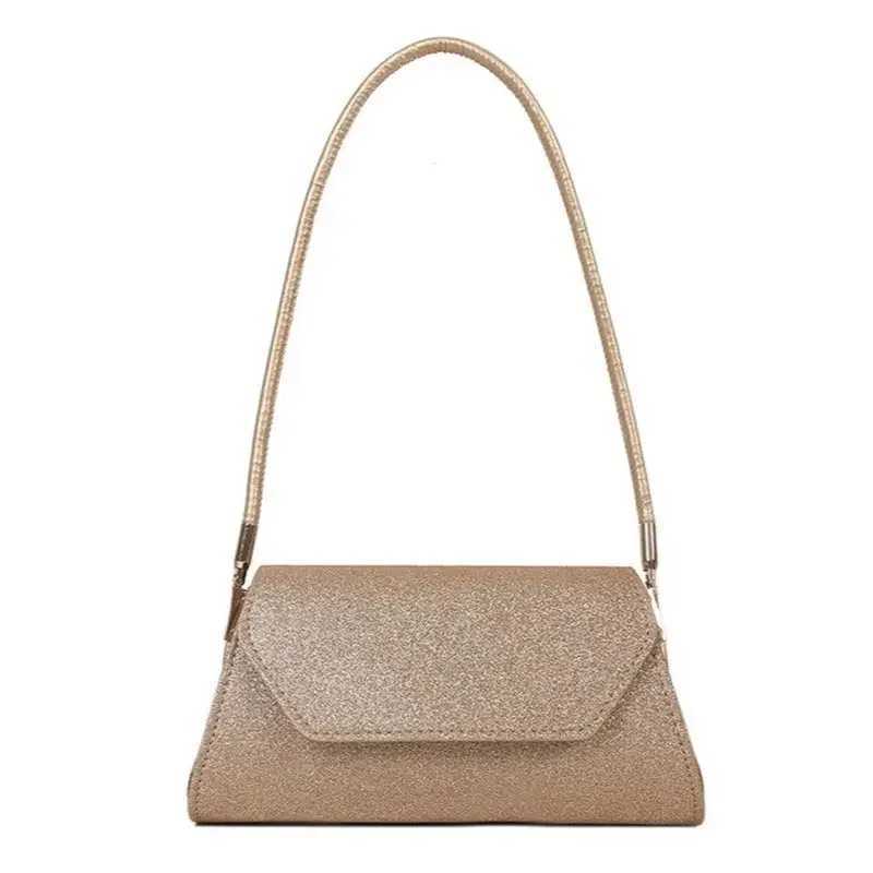 Ladies Fashion Glitter BagShoulder BagFlap Baguette BagW250512