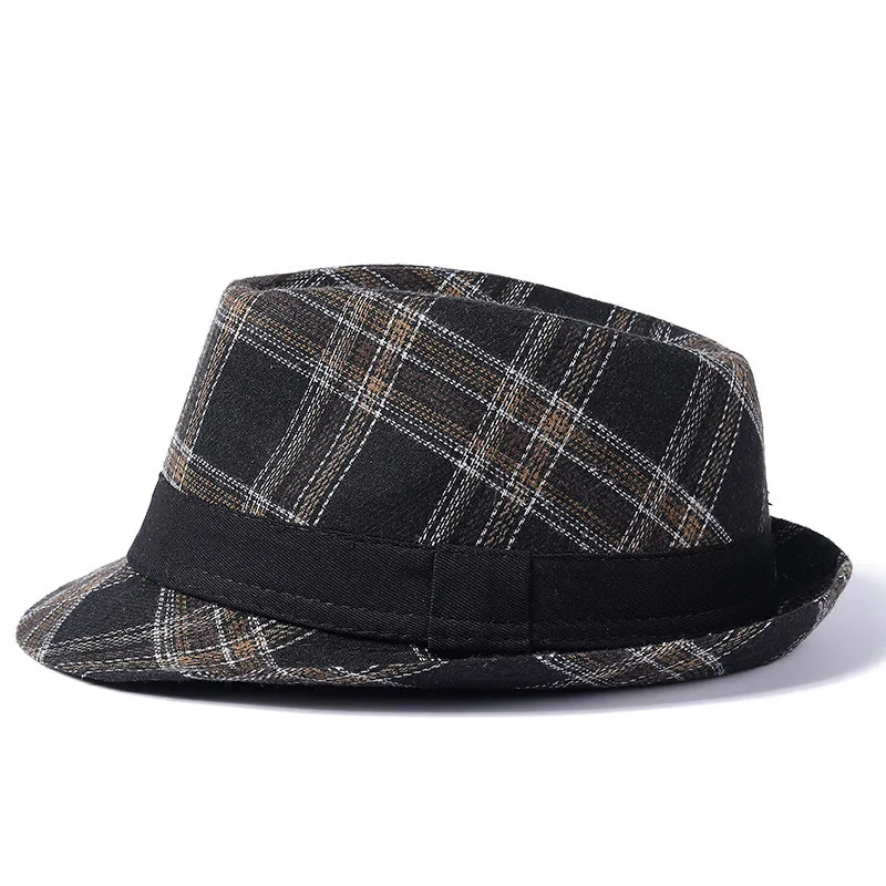 British Style Top Hat European and American Gentleman Mens Sunshade Jazz Dad Fedoras Bucket Gift 250512