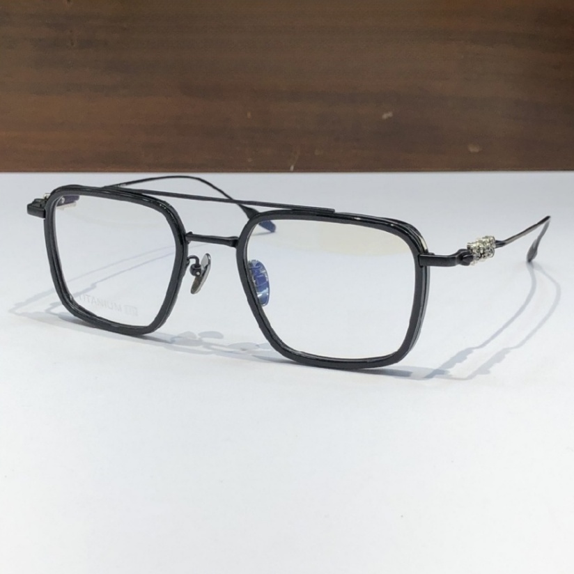 High Quality Men optical glasses Classic Luxury Designer Women eyeglass Titanium Punk Business Design Prescription Spectacle Frames with box 8236 SIZE