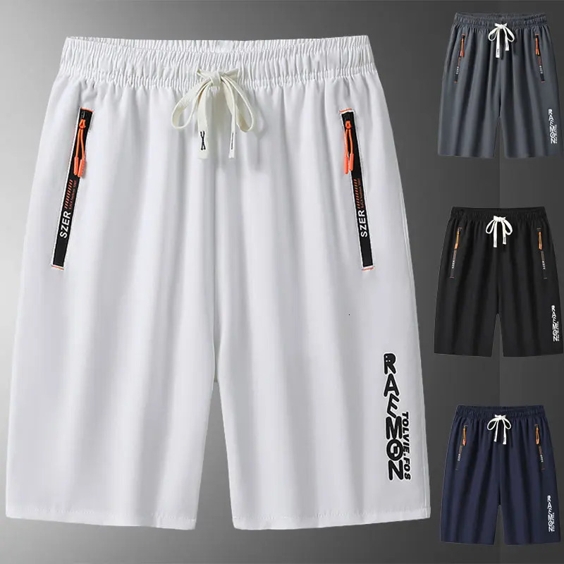 Summer Mens Elastic Waistband Stretchy Casual Shorts for Outdoor Sports Activities and Beach Quick-Dry Breathable n 250509