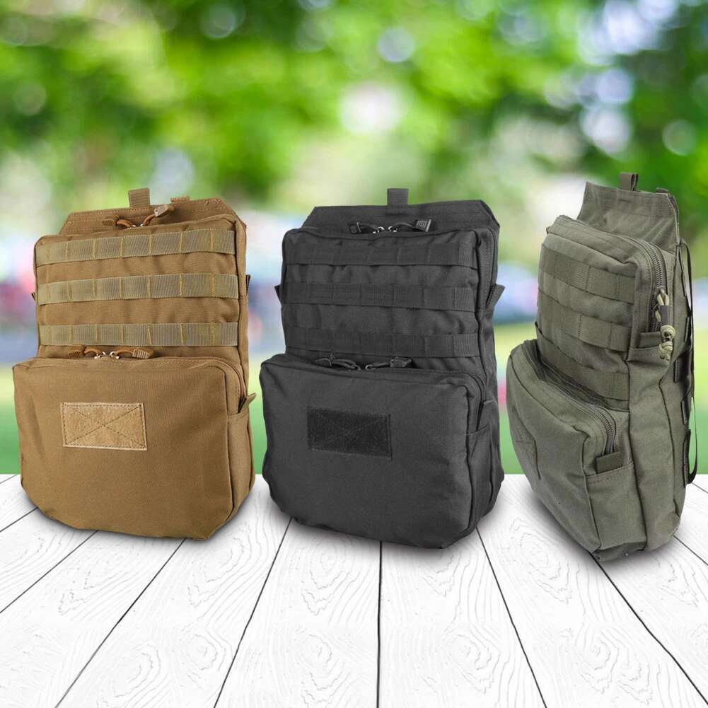 Vest Bags 1000D Nylon Oxford Water Bladder Carrier Pack Modular Webbing Hiking Camping for Hunting Backpacking