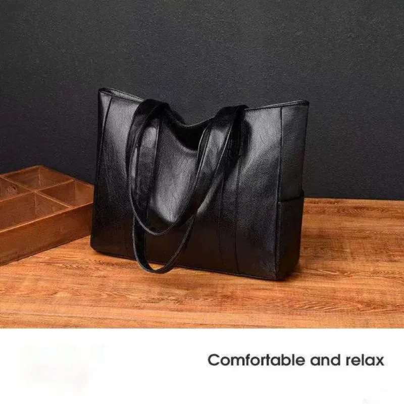 Totes Beg Tangan Wanita Leather Handbag Besar Shoulder Women Woman Large Capacity Shopping New Free Delivery Designer Bag