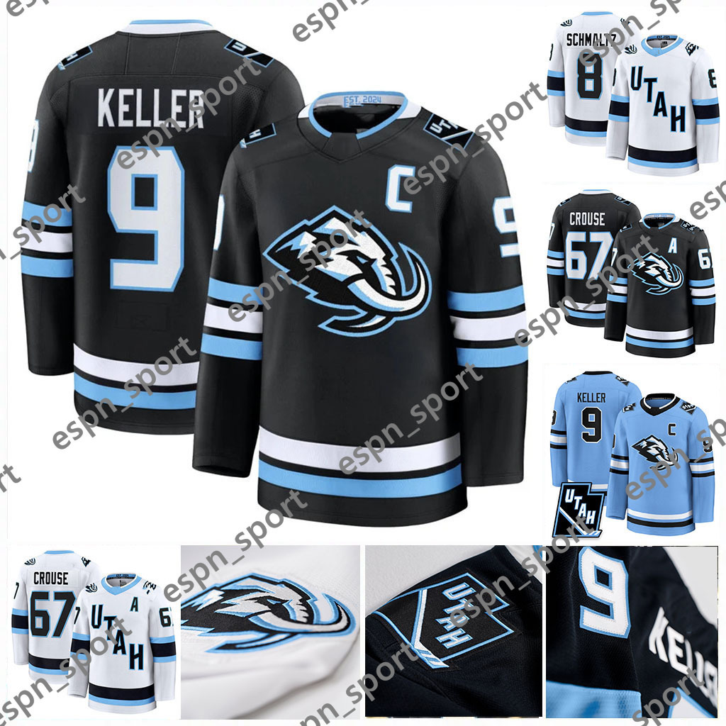 2025-26 Season Utahs Mammoth Hockey Jersey Clayton Keller Logan Cooley Nick Schmaltz Guenther Mikhail Sergachev Liam OBrien Durzi Crouse Karel Vejmelka Shirts