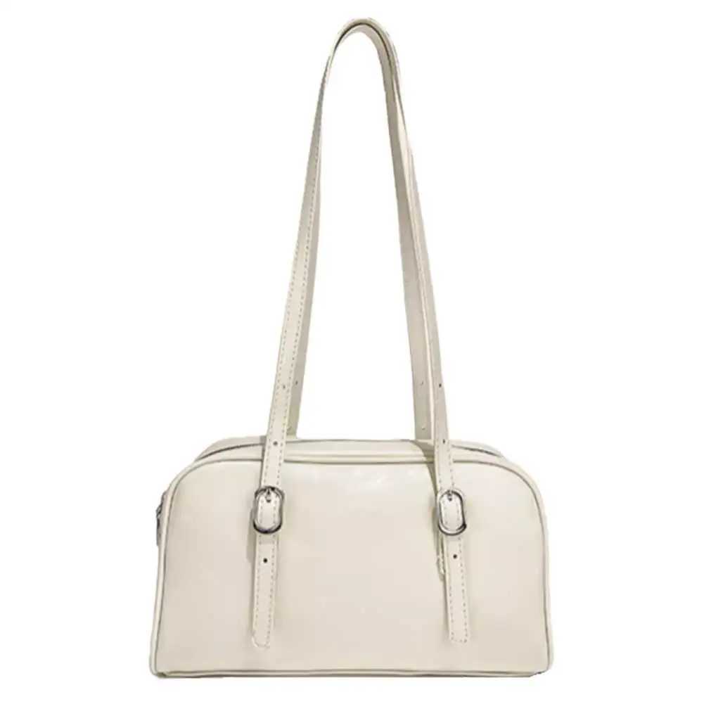 PU Leather Fashion Sling Bag Large Capacity Women Stylish Armpit Bag Solid Color Single Shoulder Bag Adjustable Strap Daily BagsXJ250512