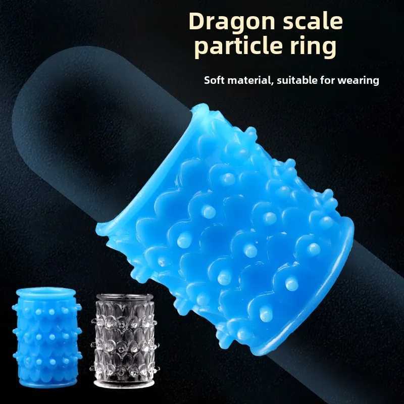 Particle Cock Ring Sex Toys Sexy Penis Ring Adult Man Delay Ejaculation Cock Cage Rings for Men W250512