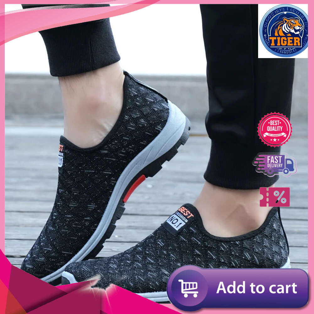 Ddmytiger Walking Summer Mesh Casual Shoes Breathable Slip On Mens Loafers Lightweight Sneakers Men Running Zapatillas Hombre Outdoor Shoes