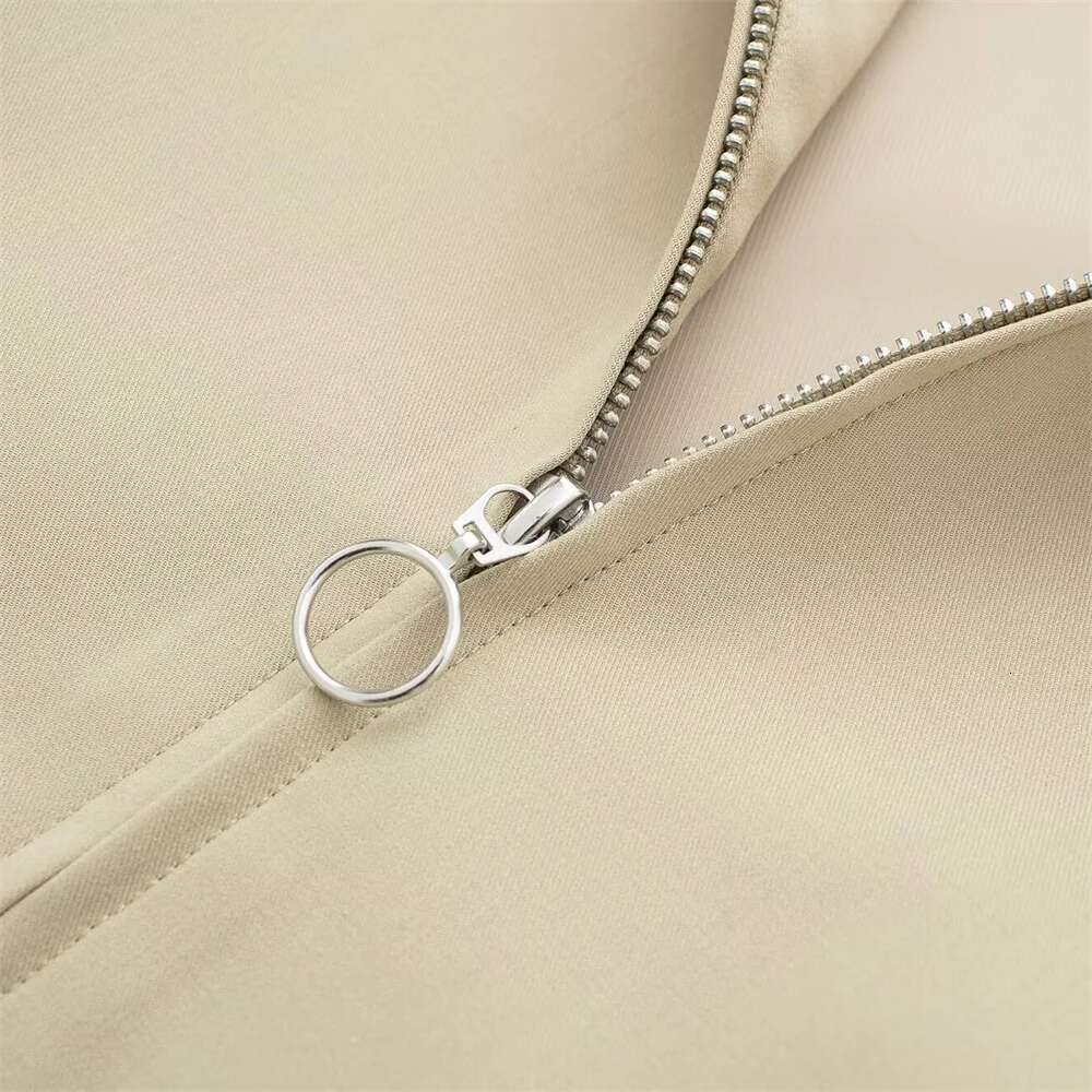 ZAR * Spring/Summer New Women's Fashion, Fashionable, Casual, Classic, Versatile Contrast Edge Jacket