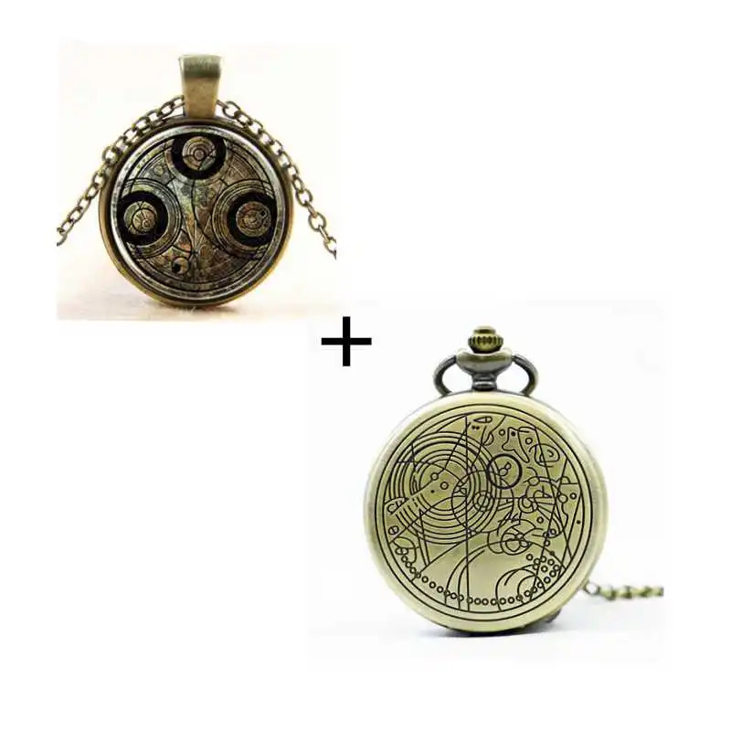 Retro Bronze Steampunk Series Pocket Watch Sets Men Women Watch Necklace Pendant Gift S 250512