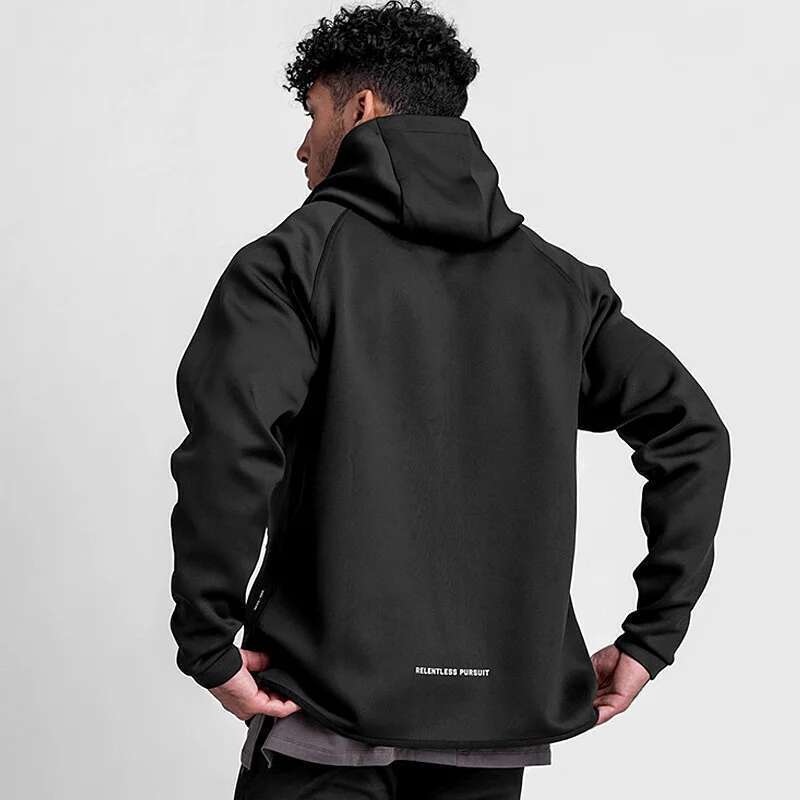 Gym Men's Hoodies Sweatshirts Hoodie Men Fiess Hooded Zipper Jacket Hoody Man Casual Sweatshirt For Male Designer