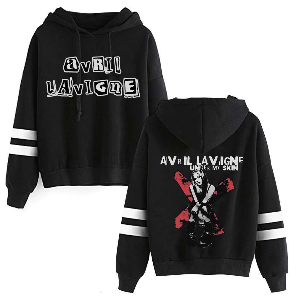 Avril Lavigne Greatest Hits Tour 2024 Hoodie Sport Sweatshirt Haruku Hip Hop Pullover Tops Fans Gift Designer