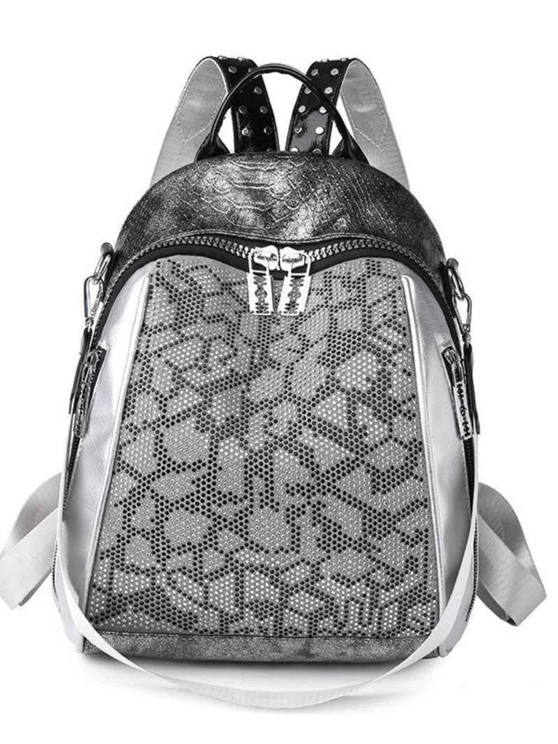 Fashion Large Capacity Commuter Womens Backpack s Leisure Travel Storage Bag Soft Leather Waterproof Korean Style Shoulder Z250512