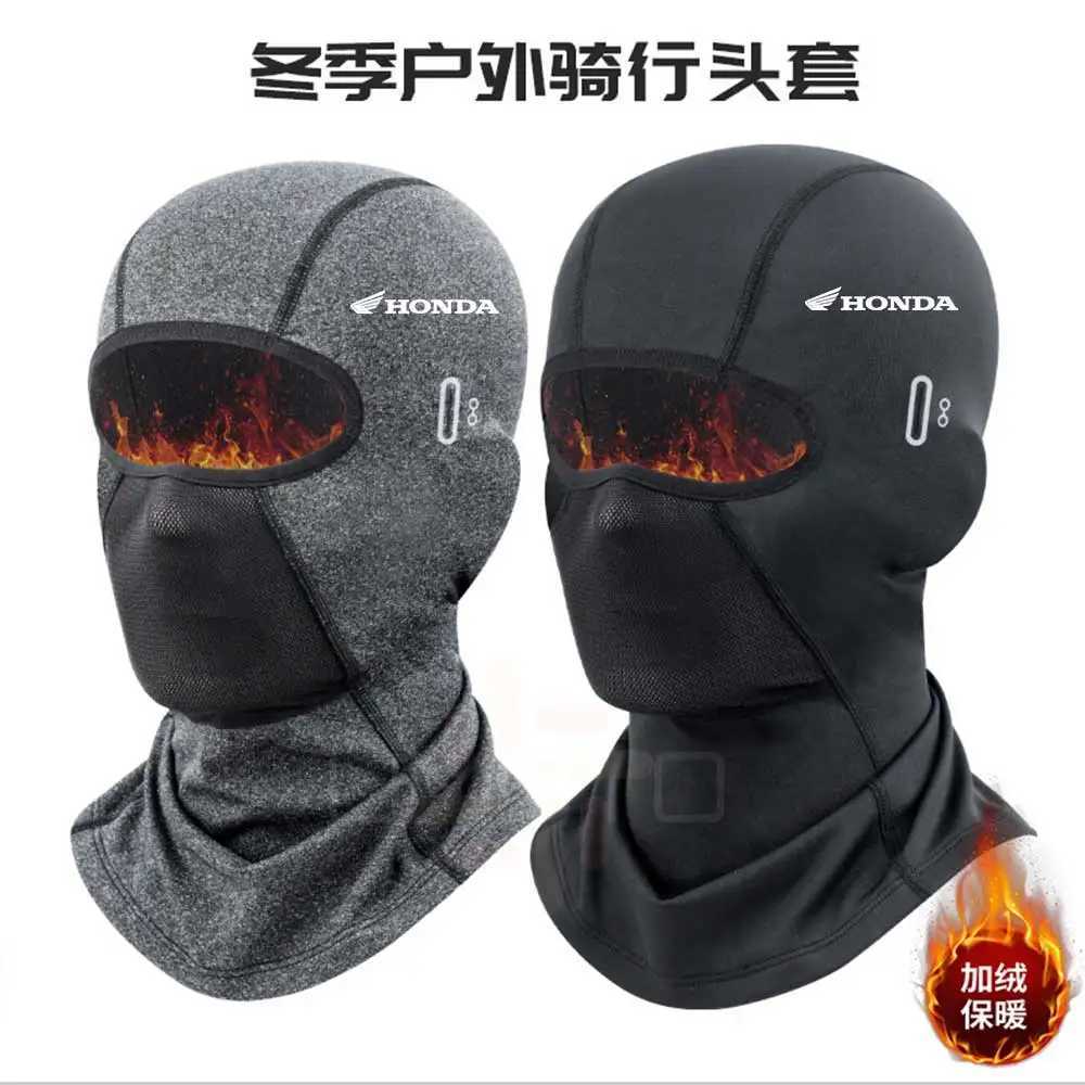 Heated Cycling Cap Winter Balaclava Hat Warm Face Cover Bike Heating Headgear for Ski Bicycle Motorcycle For HONDAW250512