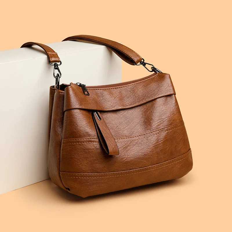2025 Autumn and Winter New Bag Niche New Crossbody Bag Versatile Explosive Large Capacity Fashionable Single Shoulder Mom BagXJ250512