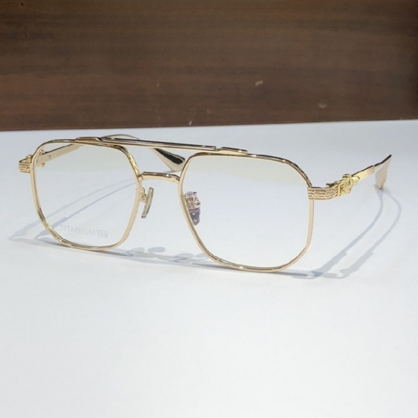 High Quality Men optical glasses Classic Luxury Designer Women eyeglass Titanium Punk Business Design Prescription Spectacle Frames with box 8222 SIZE