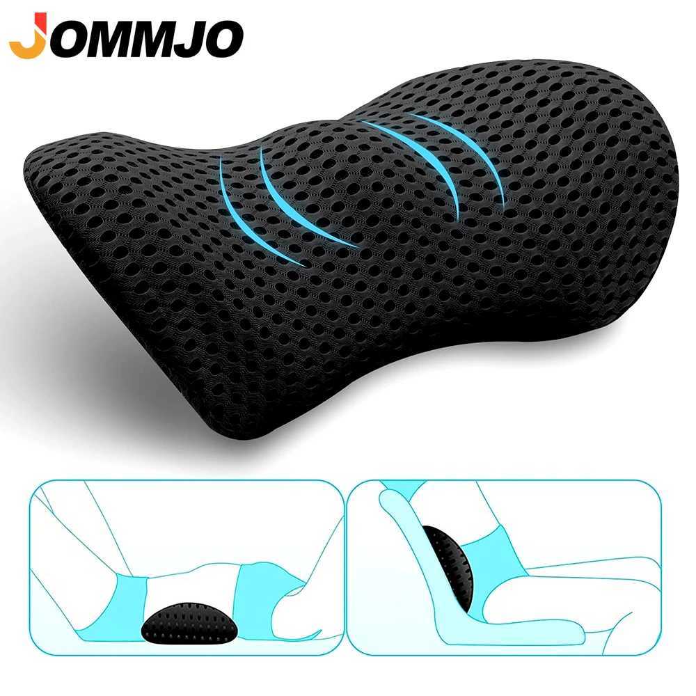 1Pcs Lumbar Support Pillow - Memory Foam for Low Back Pain Relief Ergonomic Streamline Car Seat Office Chair Recliner and BedW250512
