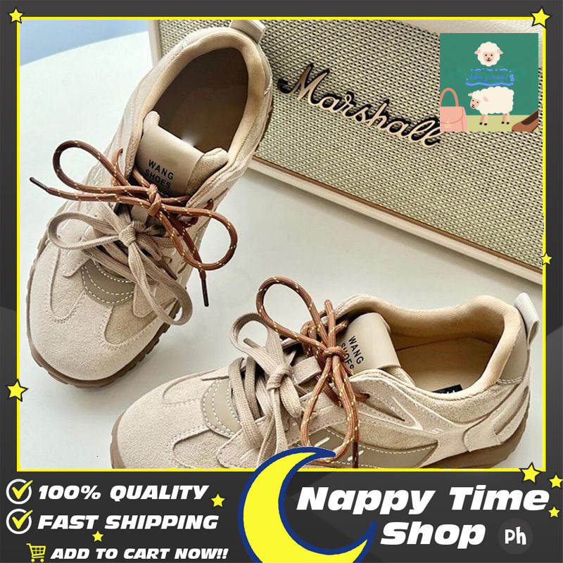 Ddmysheep Ddmysheep Spring New Comfortable Breathable Fashionable Casual Forrest Gump Thick Soled German Training Versatile Women S Shoes Outdoor