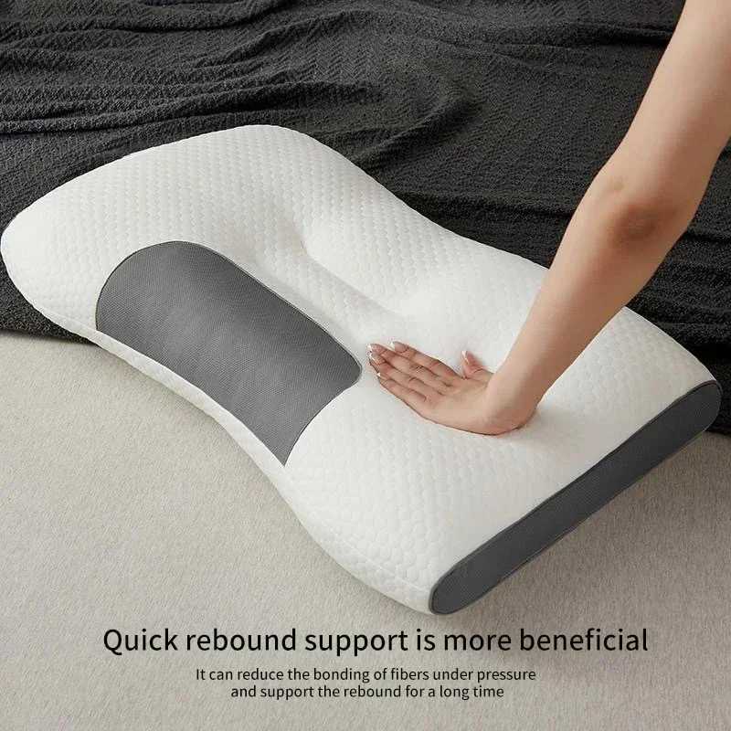 Cervical Orthopedic Neck Pillow Help Sleep And Protect The Neck Pillow Household Soybean Fiber SPA Massage Pillow For SleepingW250512