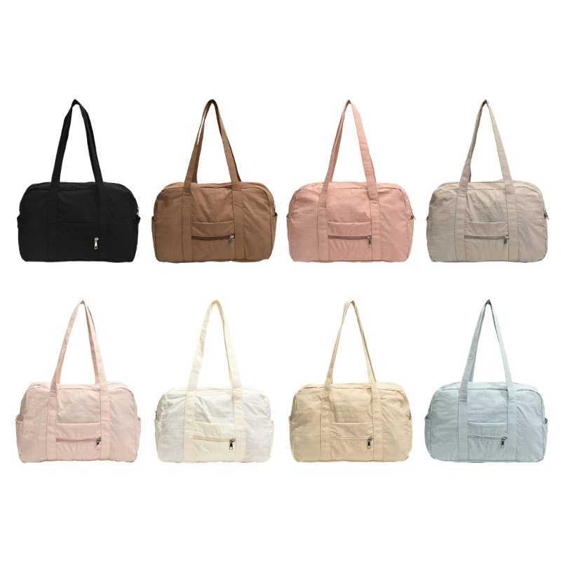Practical Nylon Shoulder Bags Travel Underarm Bag with Large Storage Easy Zippered Access for Fashion IndividualsW250512