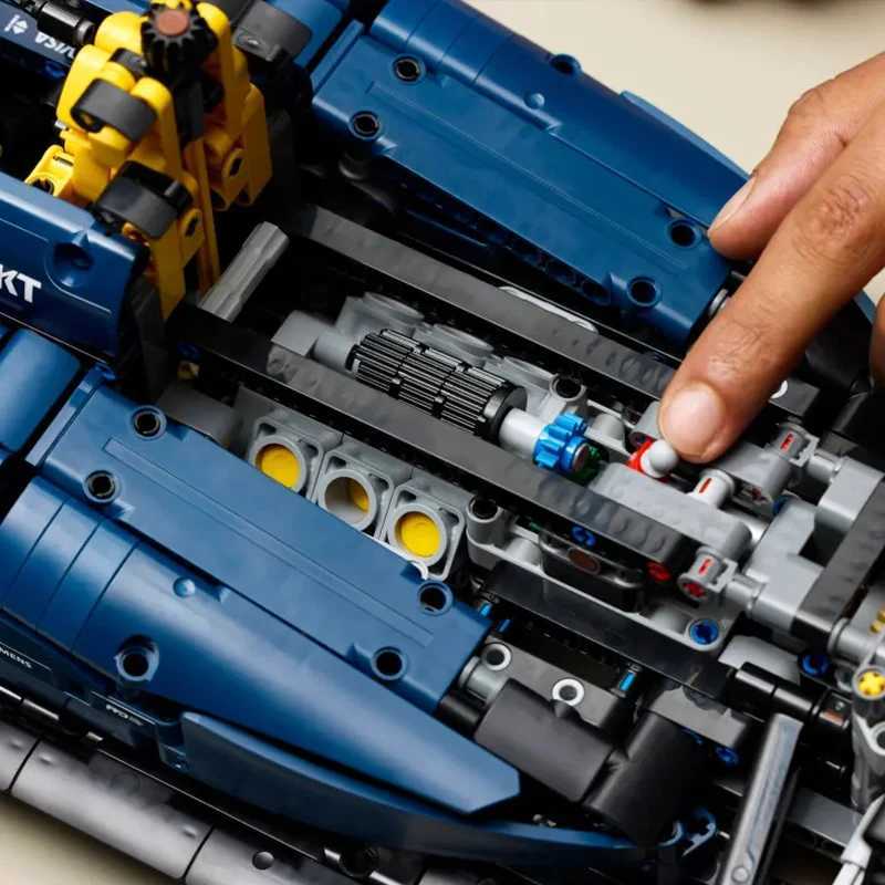 Technical Mechanical Building Blocks 1639pcs RB20 F1 Formula Racing Assembly Building Block Model Set Adult Boy Toy Gift z250510