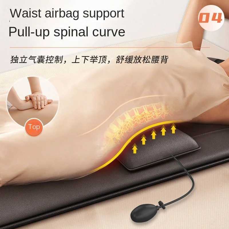 Electric Massage Mattress Bluetooth Music For Neck Back Foot Body Relax Pain Relief Vibrating Kneading Infrared Heating CushionW250512