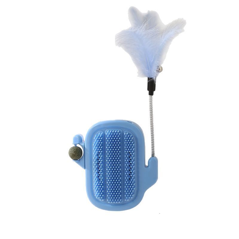 New Toy Itching and Furing Device Cactus Cat Scratching Board Stickable Face Rubbing Tool Pet Supplies