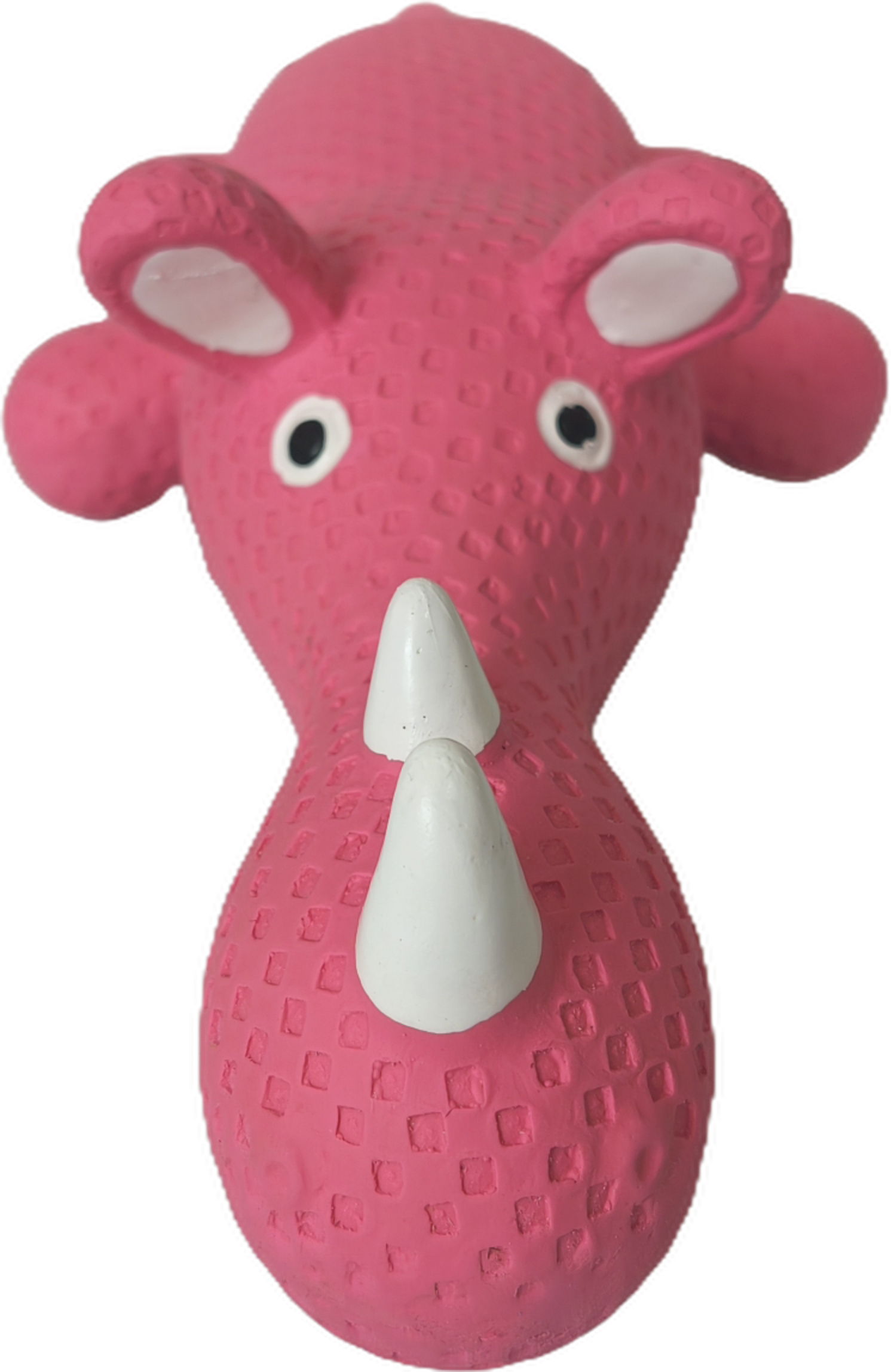 Rubber Sound Chewy Pet Toy Natural Squeaky Elephant & Rihnoceros Shaped Soft Latex Screaming Puppy Pet Toy 1pc/Pack